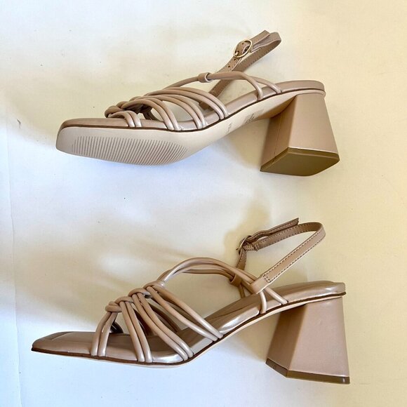 Marc Fisher Magnify Heel Open Toe Sandal Size 7 - Picture 7 of 8